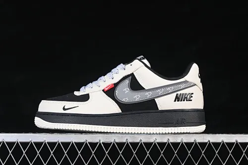 All Categories Nk Air Force 1 Air Force Series Nk Air Force 1 Low Air Force Low Nike Air Force 1'07 Low Beige White Black Air Force One Low Casual Shoes DF0188-132